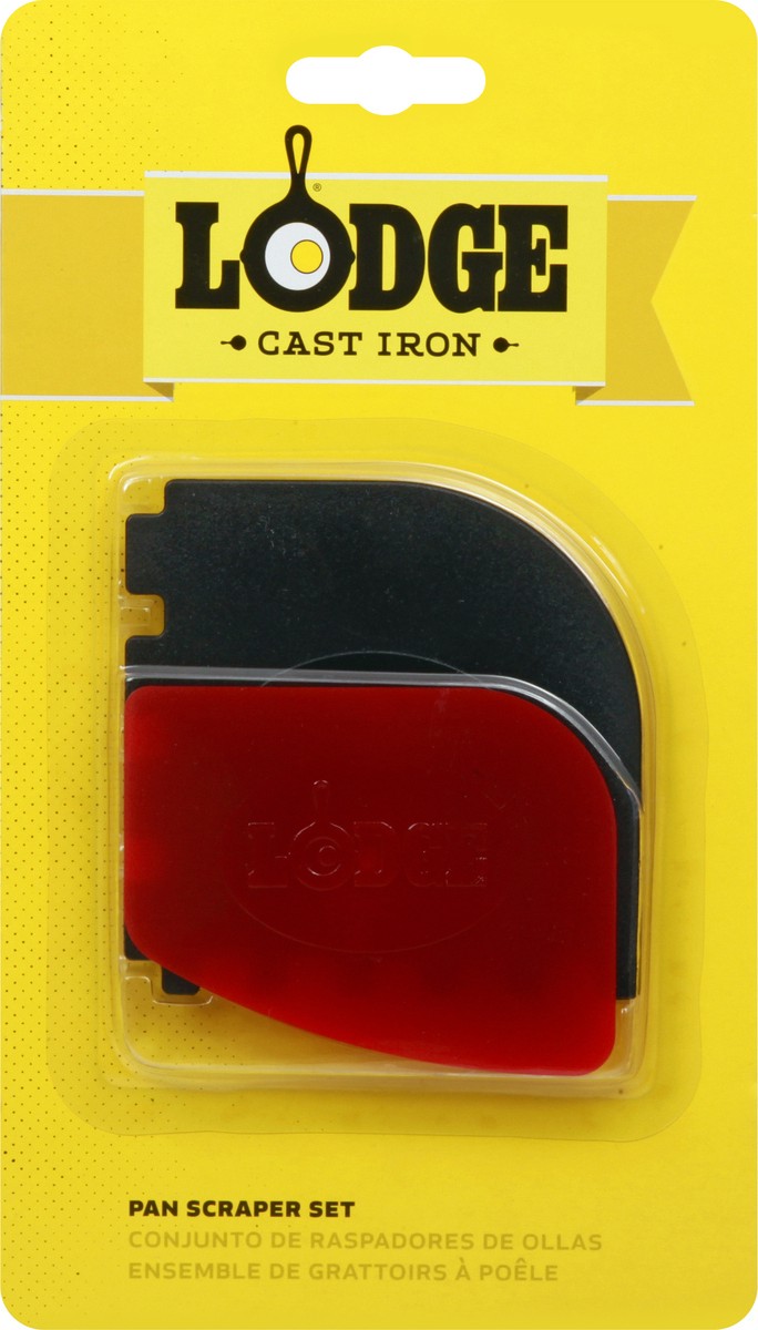 slide 4 of 8, Lodge Cast Iron Scraper Combo Set 1 ea, 1 ct