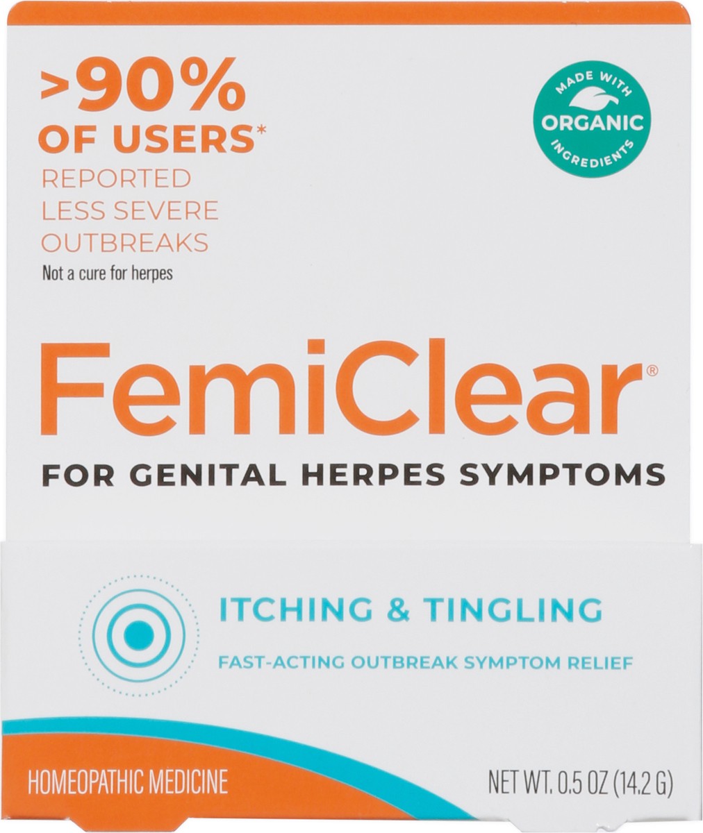 slide 2 of 12, FemiClear Itching & Tingling Homeopathic Medicine 0.5 oz, 0.5 oz
