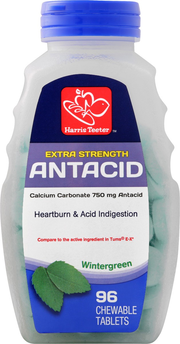 slide 4 of 12, Harris Teeter Antacid R/S Wintergreen, 96 ct
