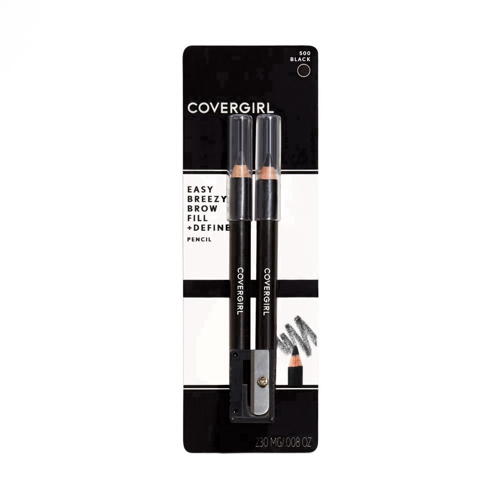 slide 41 of 61, Covergirl Brow And Eyemakers Midnight Black, 1 ct