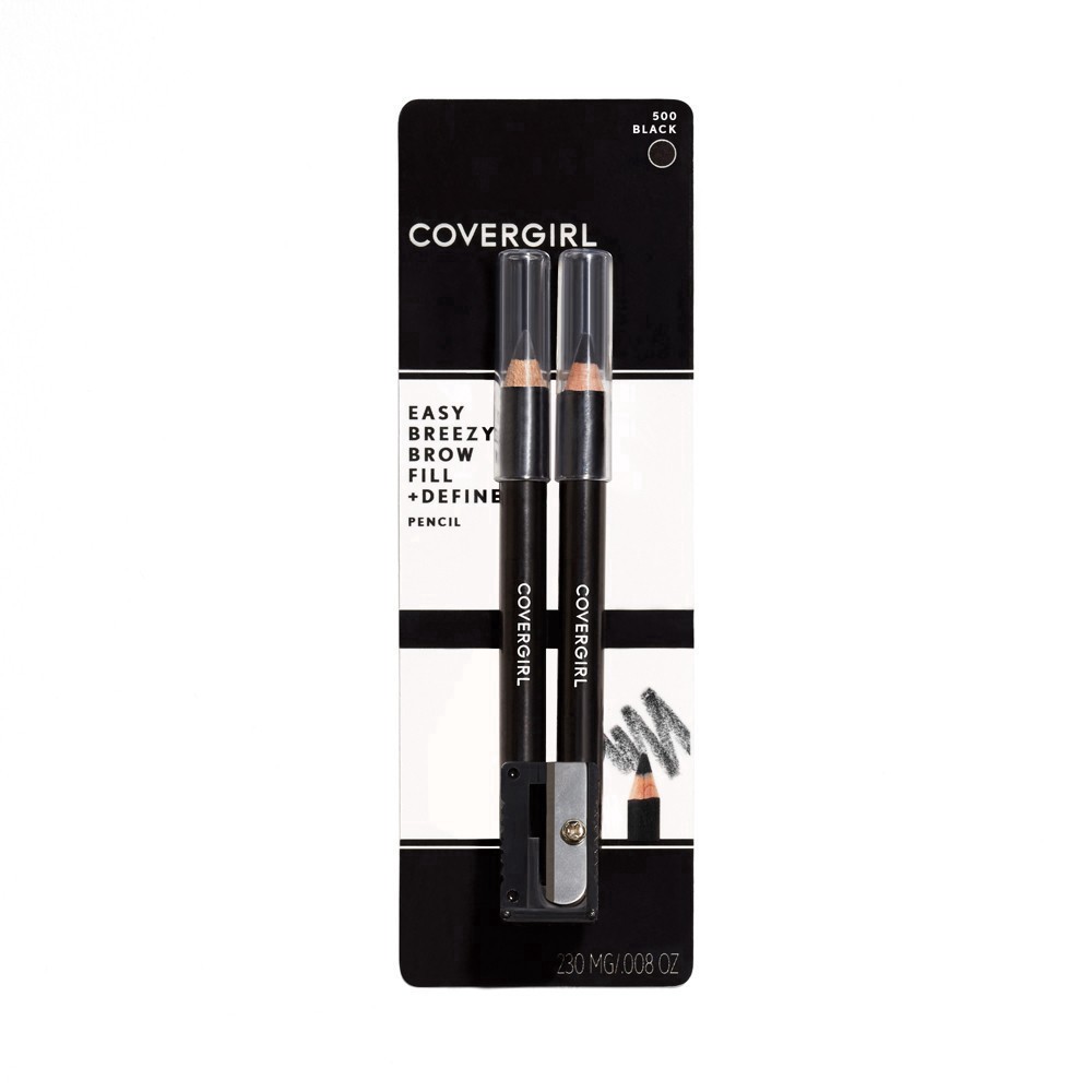 slide 22 of 61, Covergirl Brow And Eyemakers Midnight Black, 1 ct