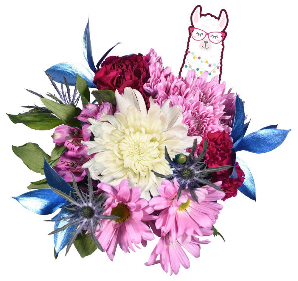 slide 3 of 3, Cupid's Cuties Fresh Flowers Bouquet - Assorted, 1 ct