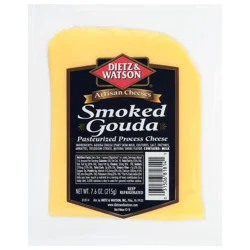 Dietz & Watson Pasteurized Process Smoked Gouda Cheese 7.6 oz