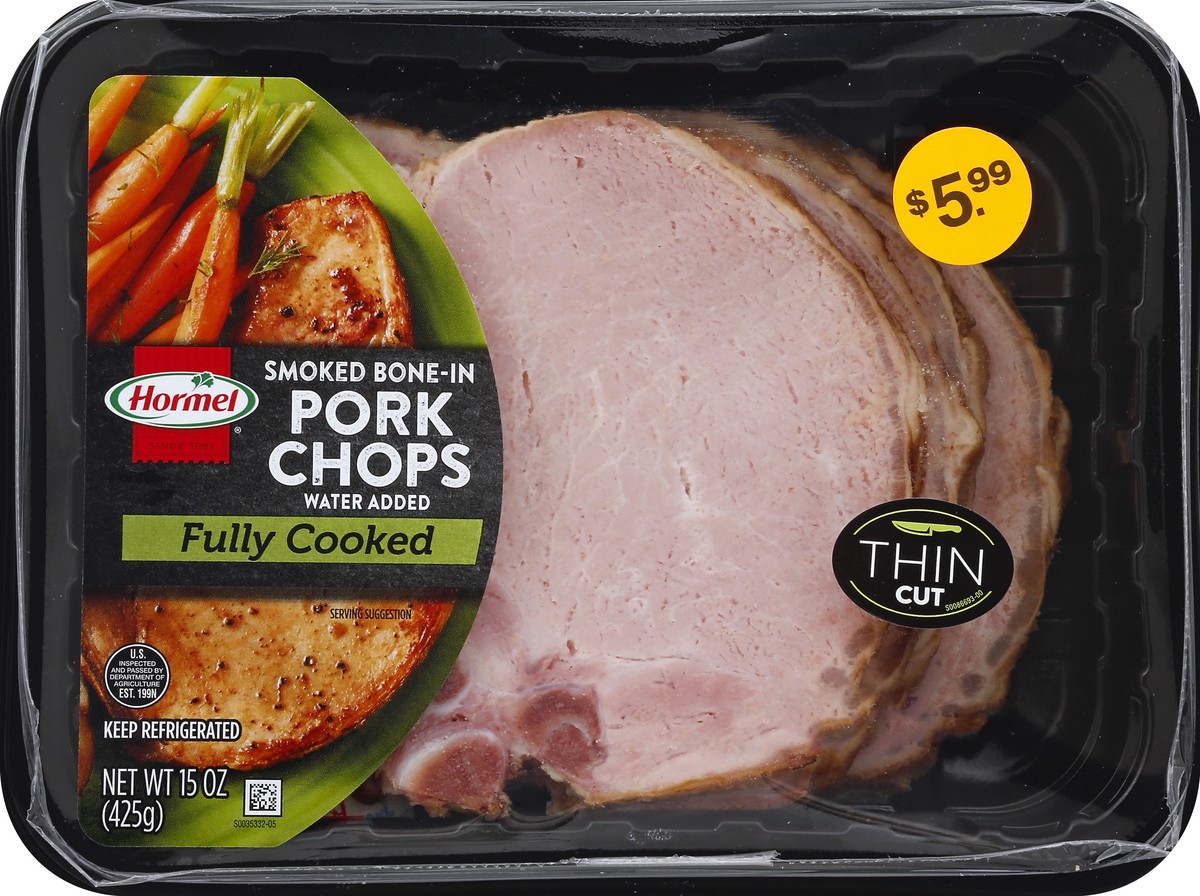 slide 3 of 4, Hormel Pork Chops 15 oz, 15 oz