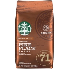 slide 1 of 1, Starbucks Ground Pike Place Roasted, 16 oz