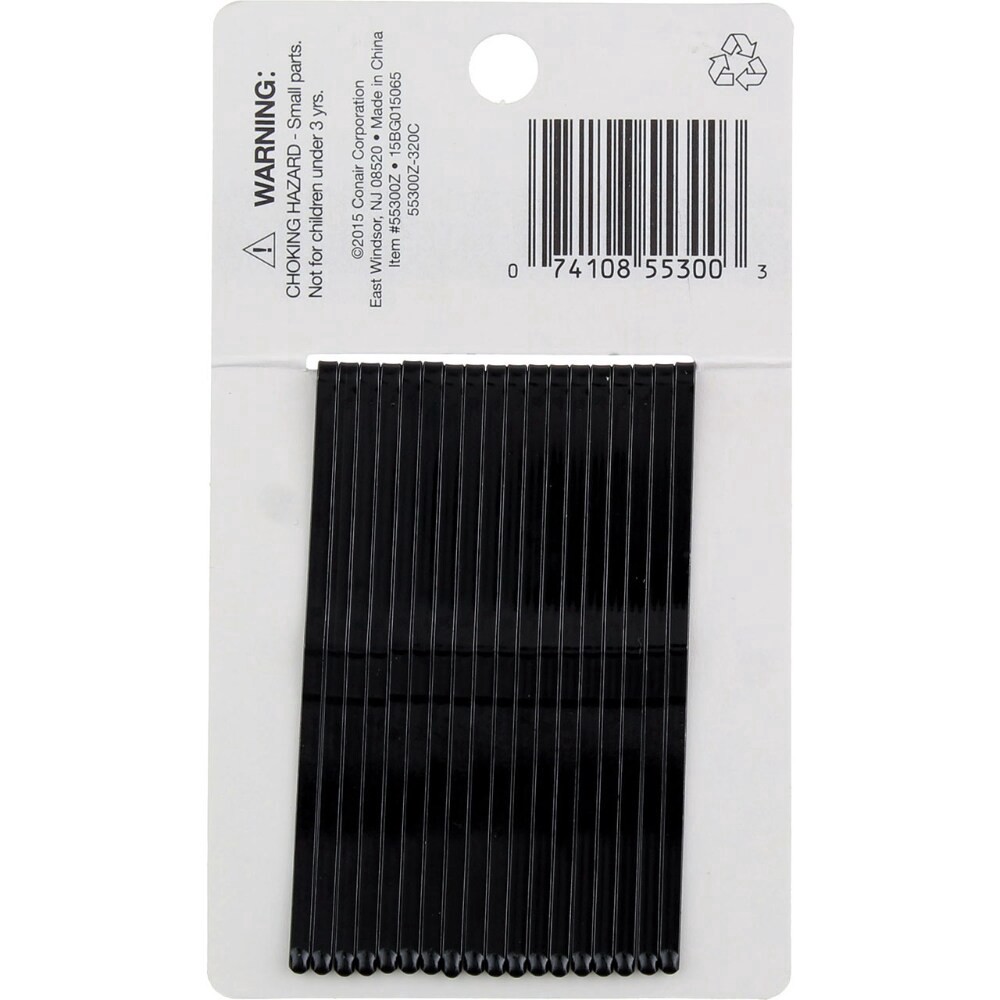 slide 2 of 3, Conair Black Roller Pins, 1 ct