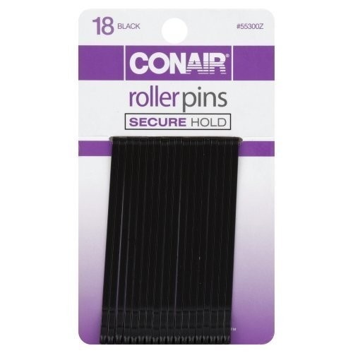 slide 1 of 1, Conair Black Roller Pins, 1 ct