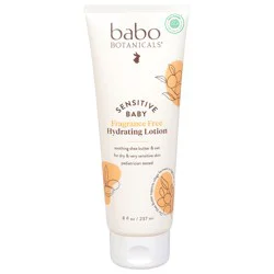 Babo Botanicals Sensitive Baby Hydrating Fragrance Free Lotion 8 fl oz