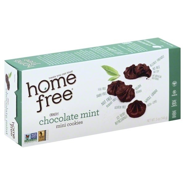 slide 1 of 1, Homefree Chocolate Mint Mini Cookies - Gluten Free, 5 oz