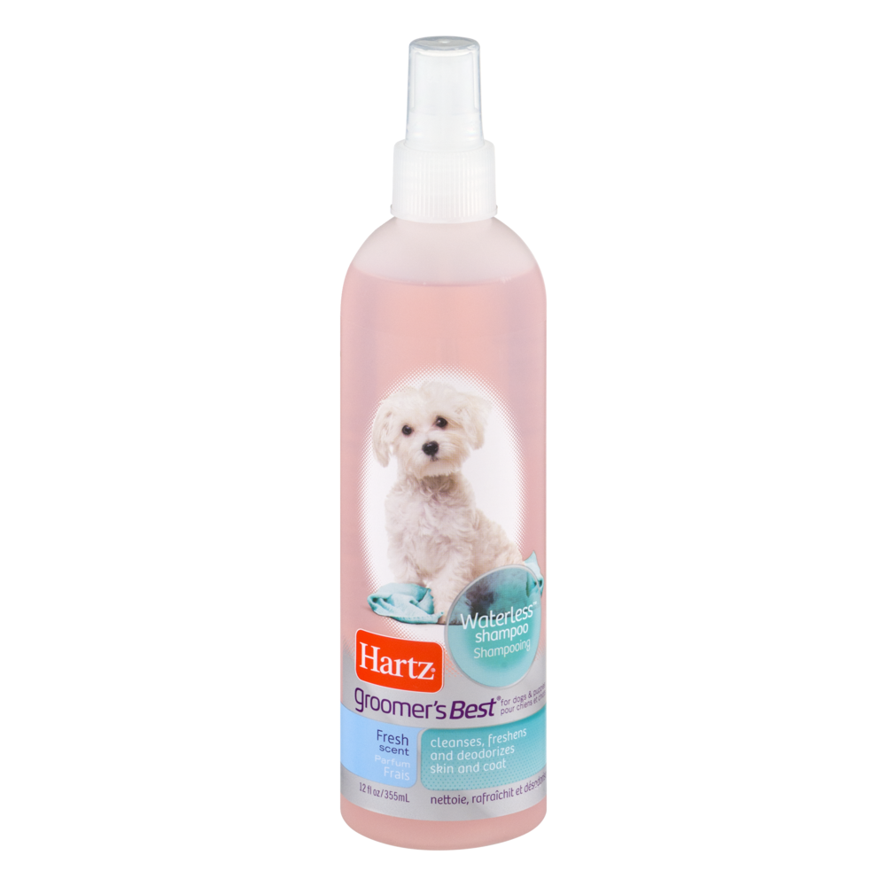 slide 1 of 1, Hartz Groomer's Best Shampoo, For Dogs & Puppies, Waterless, 12 fl oz