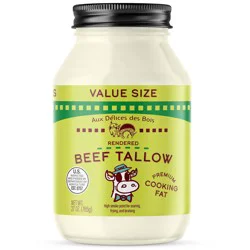 Aux Delices des Bois Beef Tallow Cooking Fat