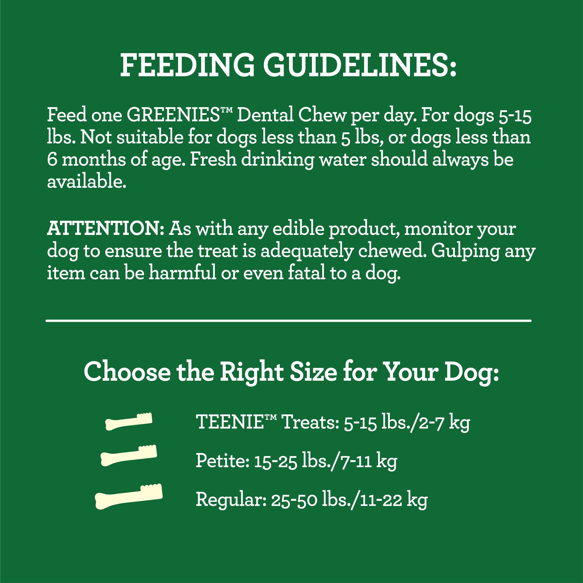 slide 4 of 5, Greenies Puppy 6+ Months Teenie Natural Dental Care Chews Oral Health Dog Treats, 12 Oz. Pack (20 Treats), 12 oz