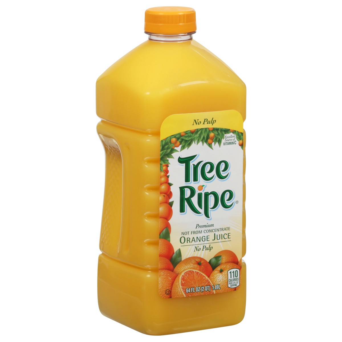 slide 6 of 11, Tree Ripe® orange juice, no pulp - 64 fl oz, 64 fl oz