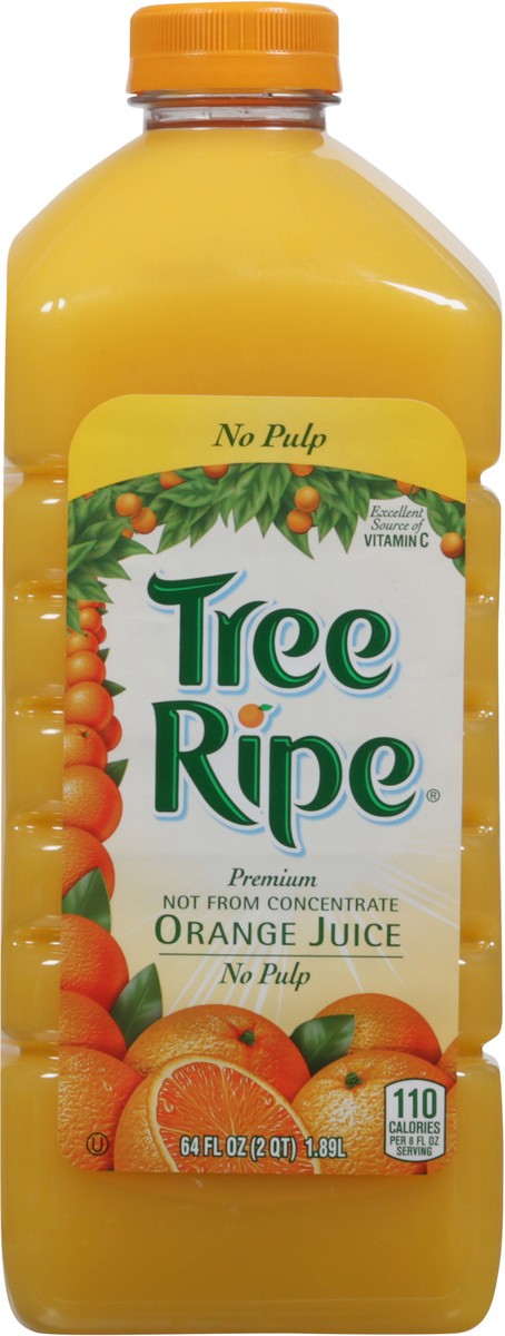 slide 4 of 11, Tree Ripe® orange juice, no pulp - 64 fl oz, 64 fl oz