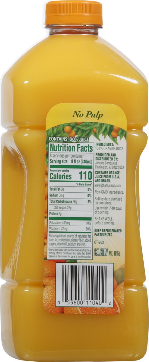 slide 11 of 11, Tree Ripe® orange juice, no pulp - 64 fl oz, 64 fl oz