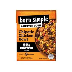 Born Simple Mexican Style Chicken Rice Bowl