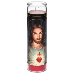 Hanna's Candle Company Sacred Heart of Jesus 8 Inch Candle 1 Each