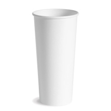 slide 1 of 1, Huhtamaki White Paper Drink Cold Cup, 25 ct