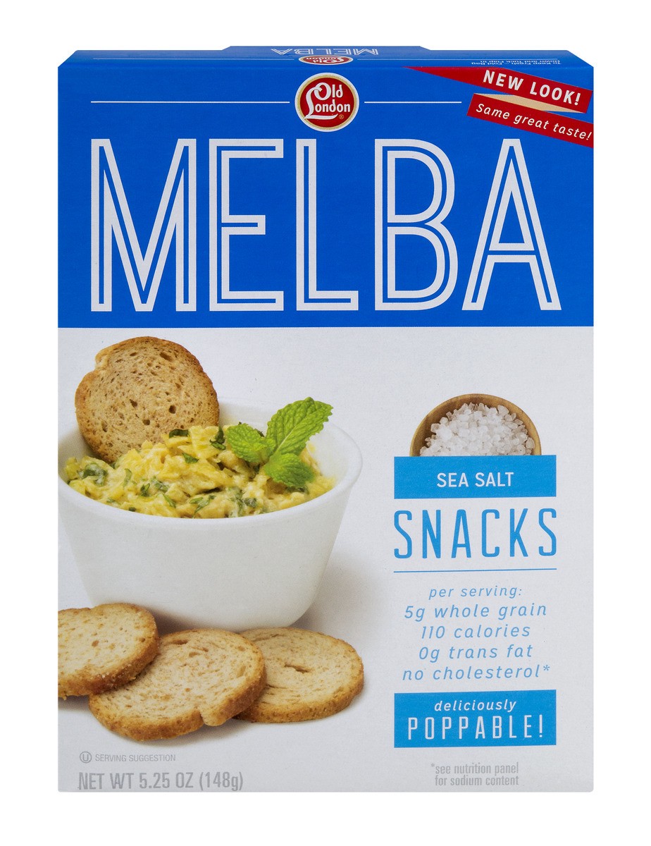 slide 1 of 9, Old London Melba Snacks, 5.25 oz