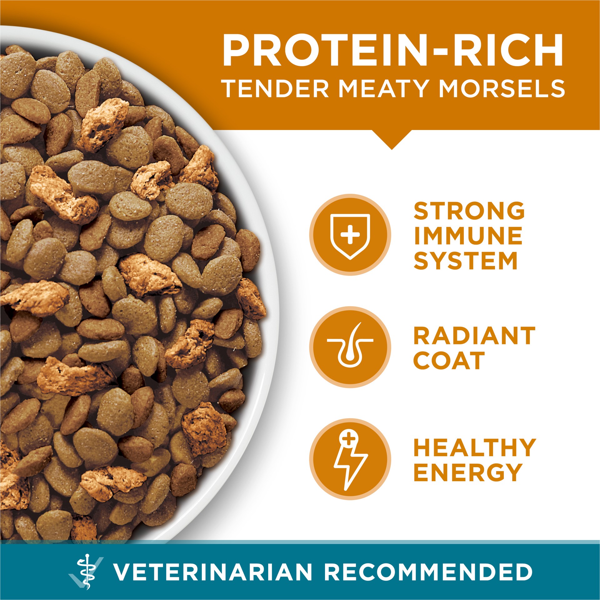 slide 7 of 9, ONE Purina ONE Natural Dry Cat Food, Tender Selects Blend With Real Chicken, 3.5 lb