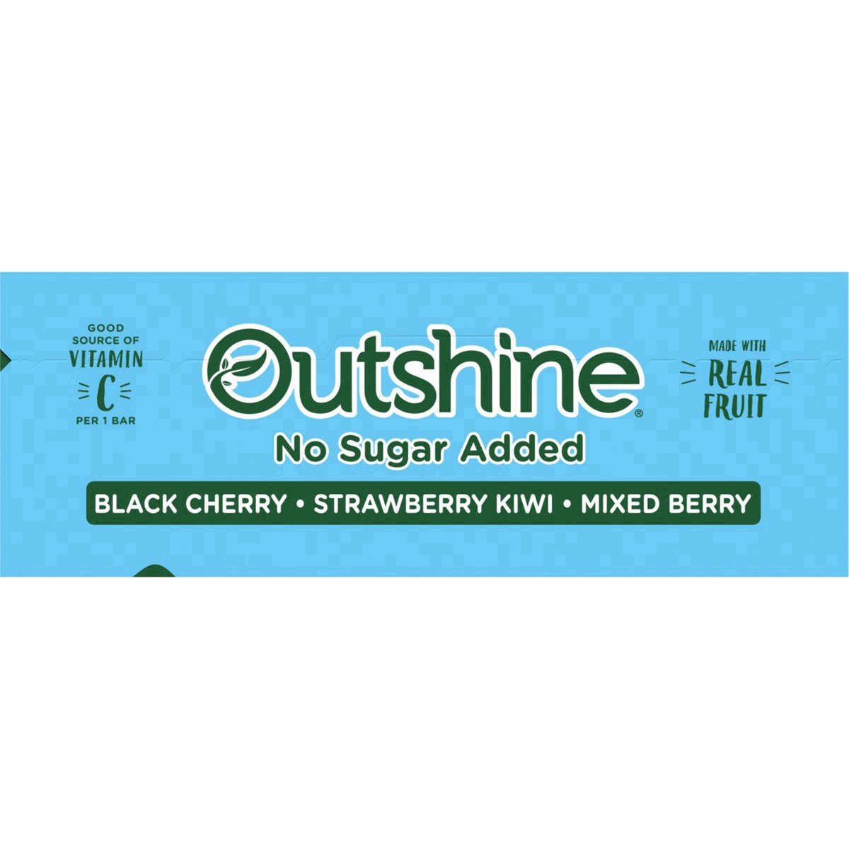 slide 15 of 45, Outshine Assorted No Sugar Added Black Cherry/Strawberry Kiwi/Mixed Berry Fruit Ice Bars 12 ea, 12 ct