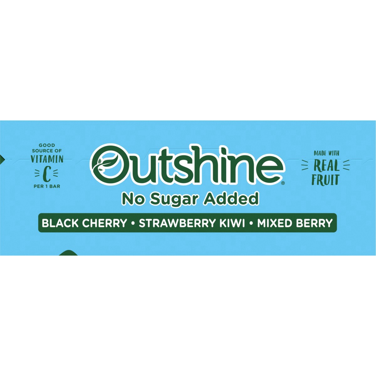 slide 21 of 45, Outshine Assorted No Sugar Added Black Cherry/Strawberry Kiwi/Mixed Berry Fruit Ice Bars 12 ea, 12 ct
