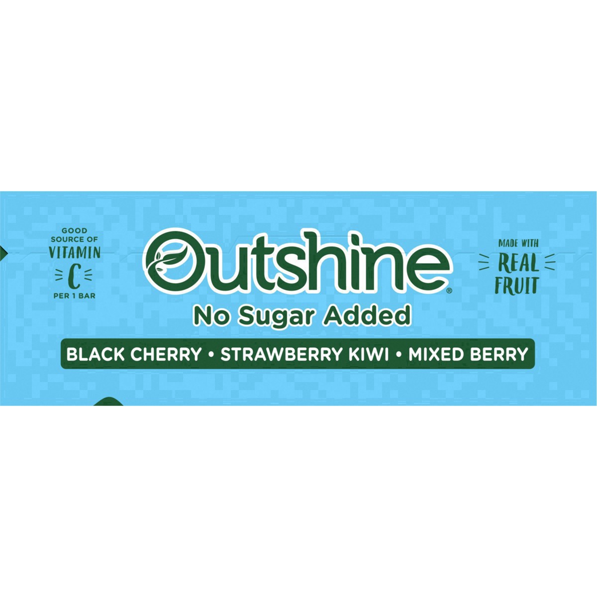 slide 18 of 45, Outshine Assorted No Sugar Added Black Cherry/Strawberry Kiwi/Mixed Berry Fruit Ice Bars 12 ea, 12 ct