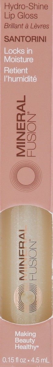 slide 4 of 12, Mineral Fusion Hydro-shine Lip Gloss Santorini, 1 ct