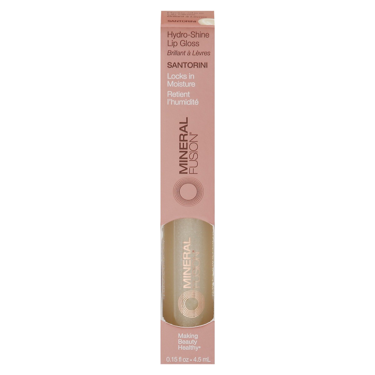 slide 5 of 12, Mineral Fusion Hydro-shine Lip Gloss Santorini, 1 ct