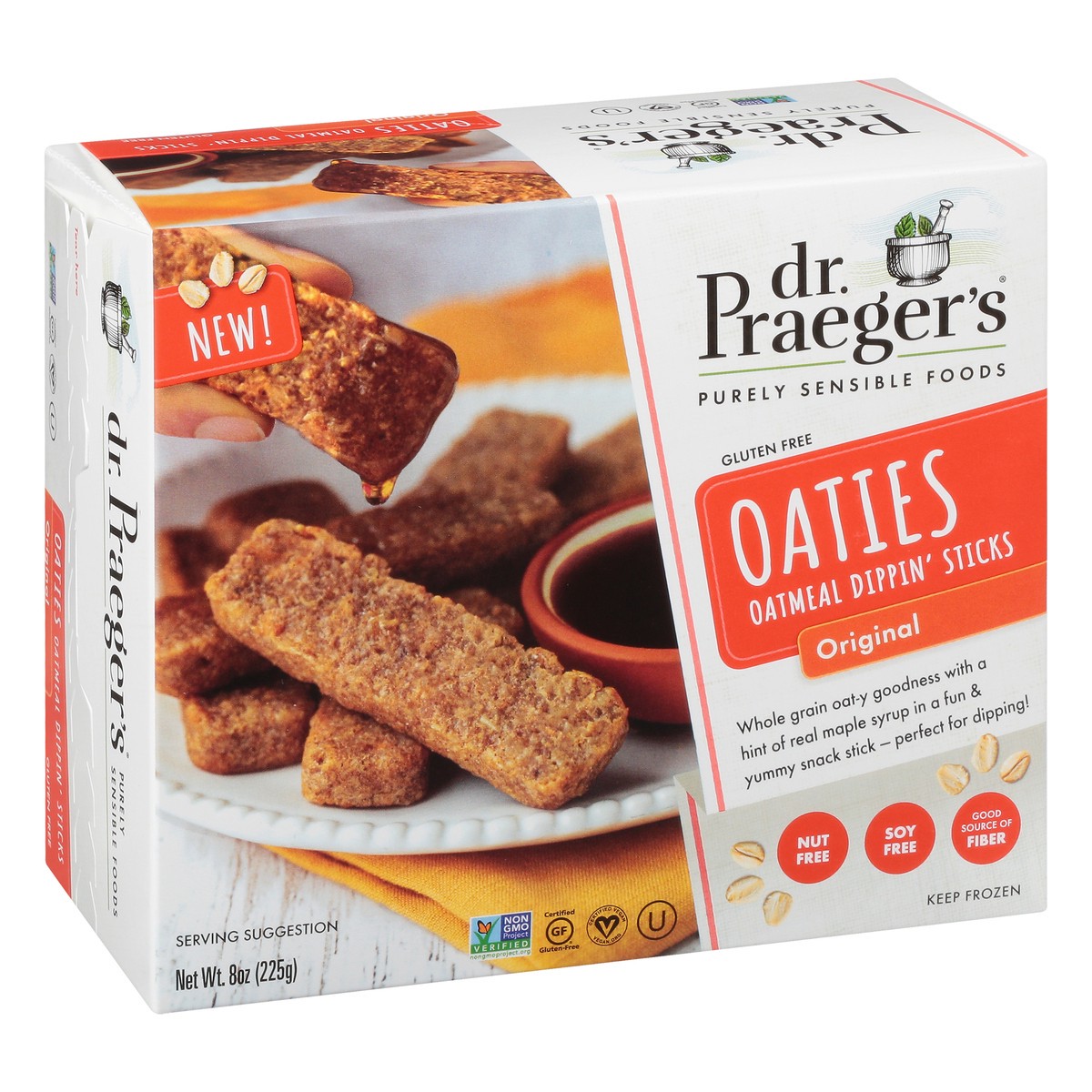 slide 9 of 12, Dr. Praeger's Gluten Free Original Oaties 8 oz, 8 oz