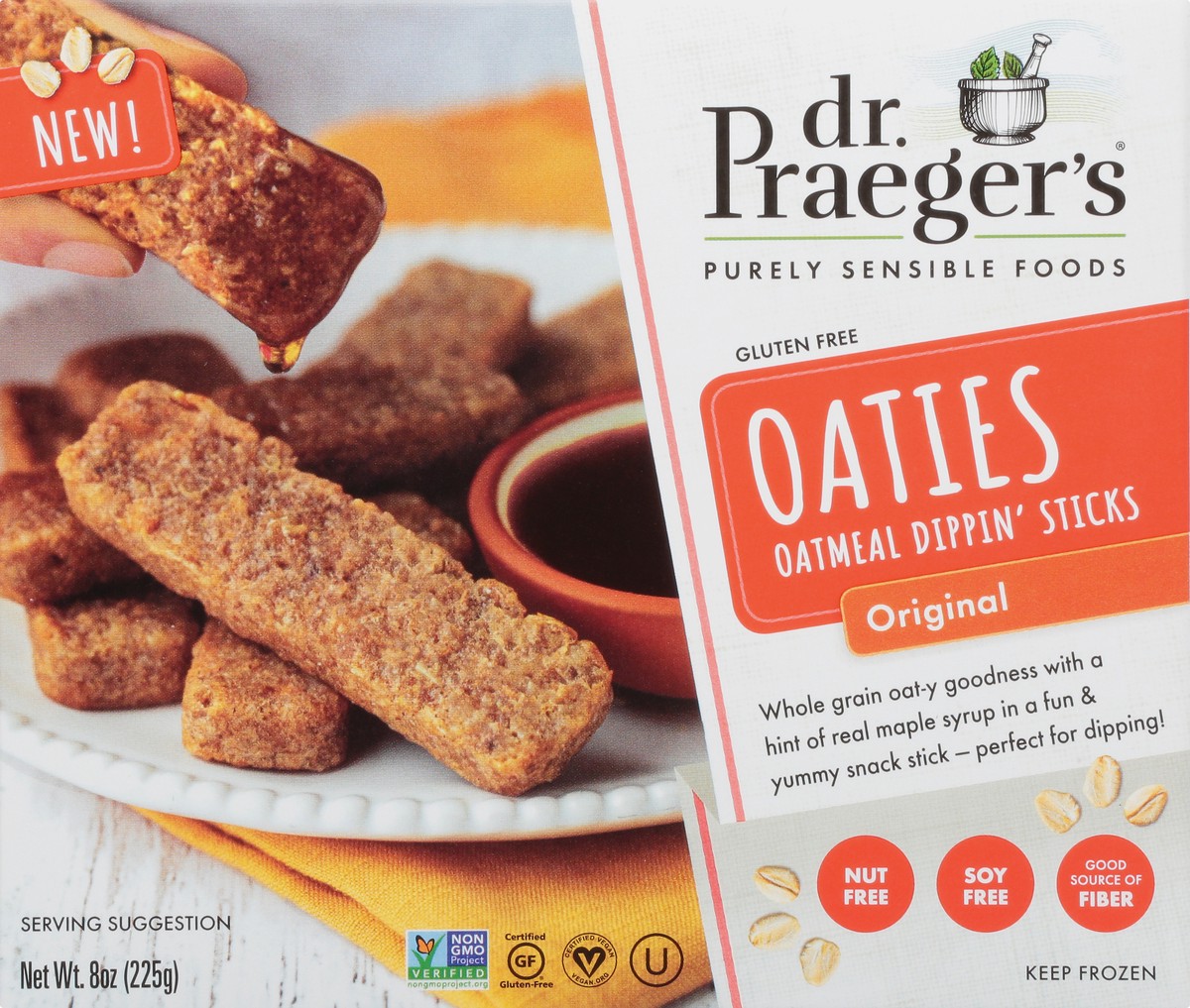 slide 2 of 12, Dr. Praeger's Gluten Free Original Oaties 8 oz, 8 oz