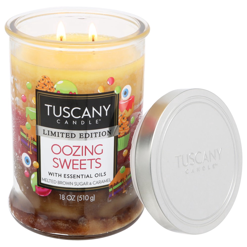 slide 2 of 2, Trpl Pour Oozing Sweets Cndl, 14 oz