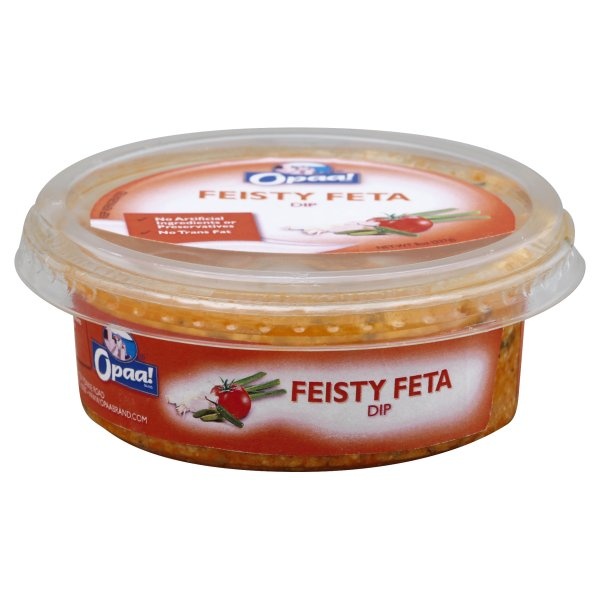 slide 1 of 1, Grecian Delight Opaa Feisty Feta Dip, 8 oz