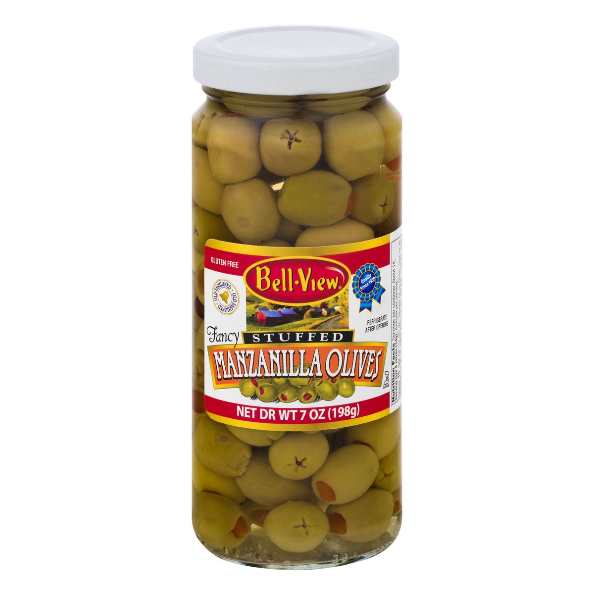 slide 10 of 13, Bell-View Fancy Stuffed Manzanilla Olives 7 oz, 7 oz