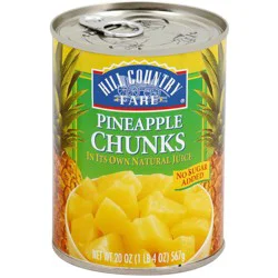 Hill Country Fare Pineapple Chunks