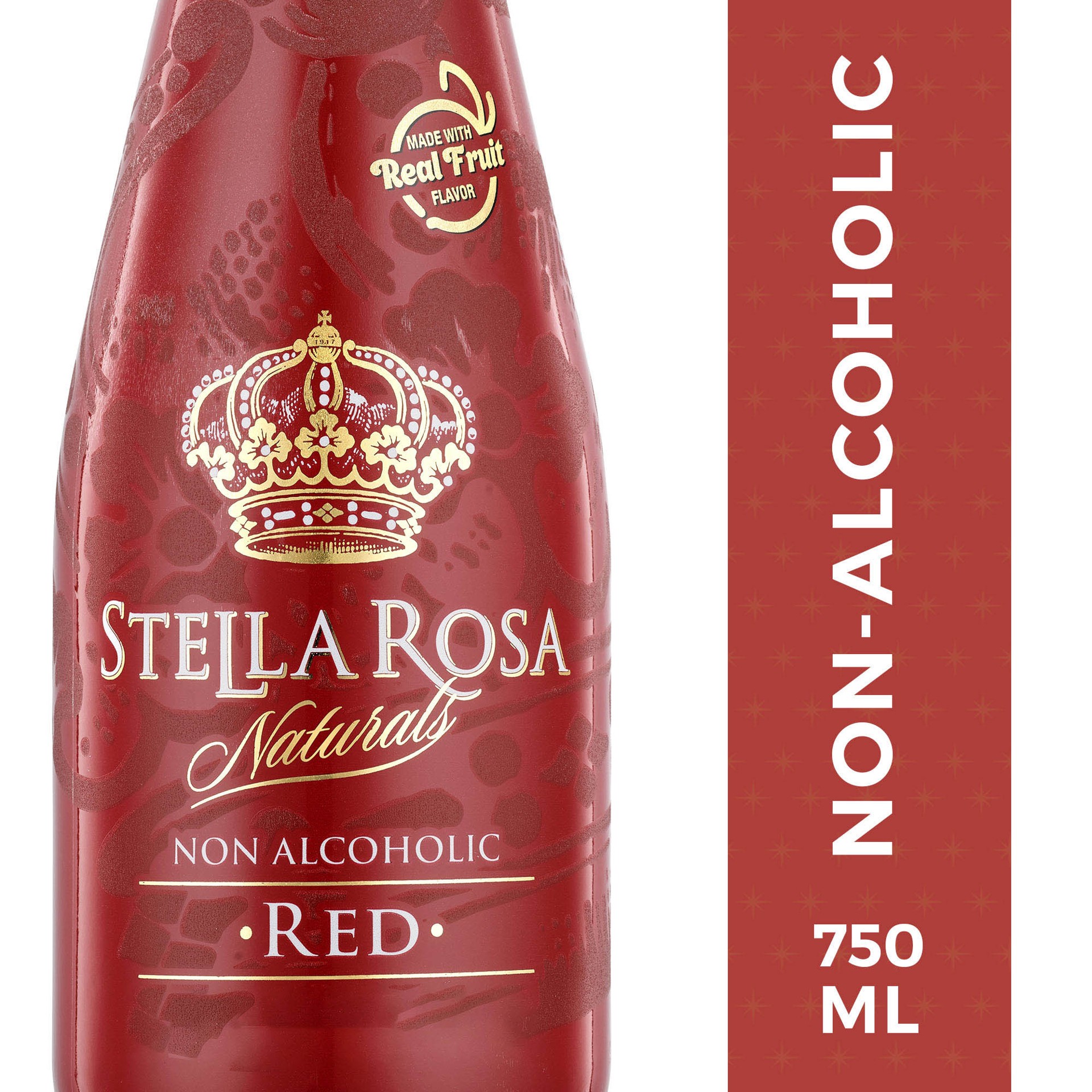 slide 3 of 9, Stella Rosa Naturals Red Non-Alcoholic Wine 750 ml, 750 ml