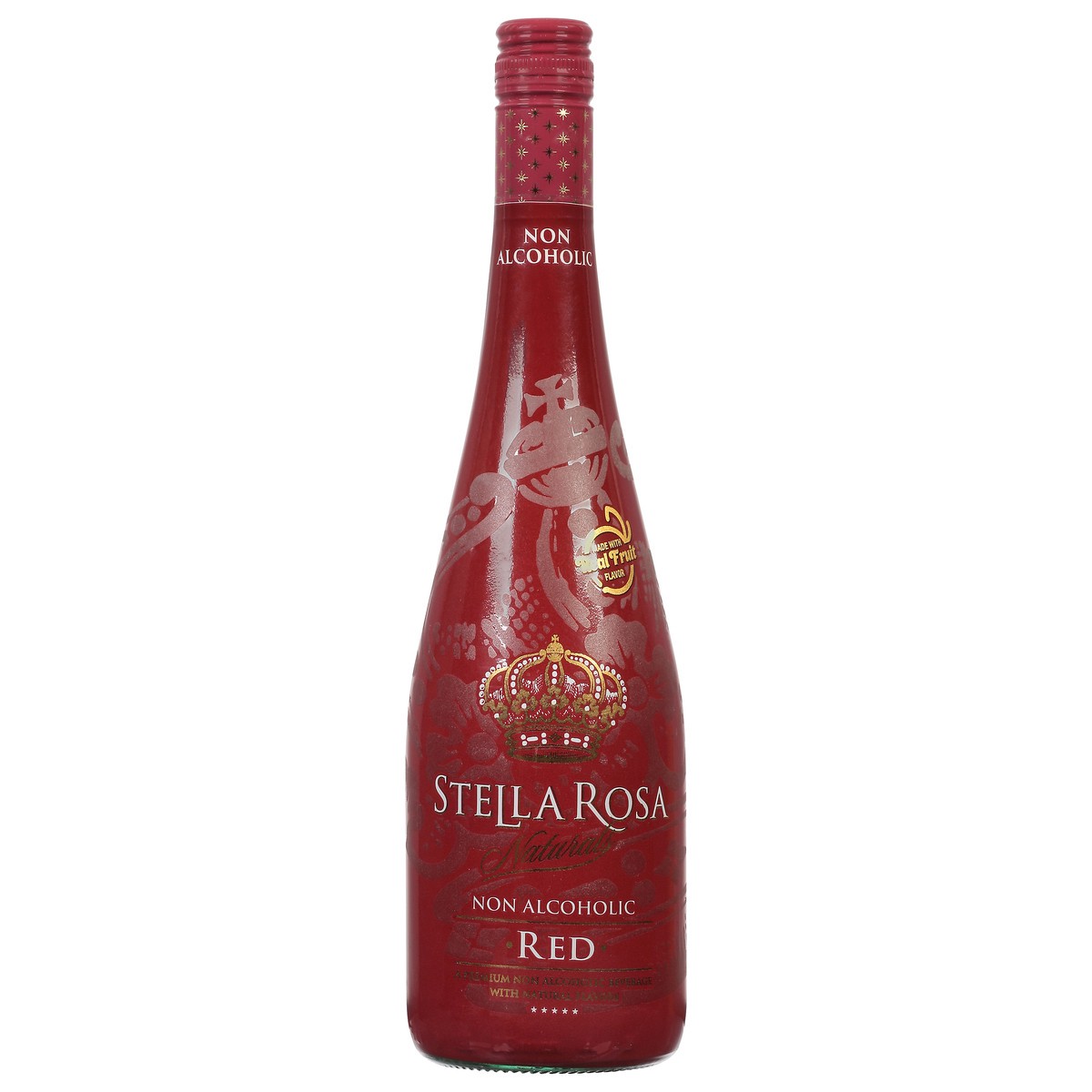 slide 1 of 9, Stella Rosa Naturals Red Non-Alcoholic Wine 750 ml, 750 ml