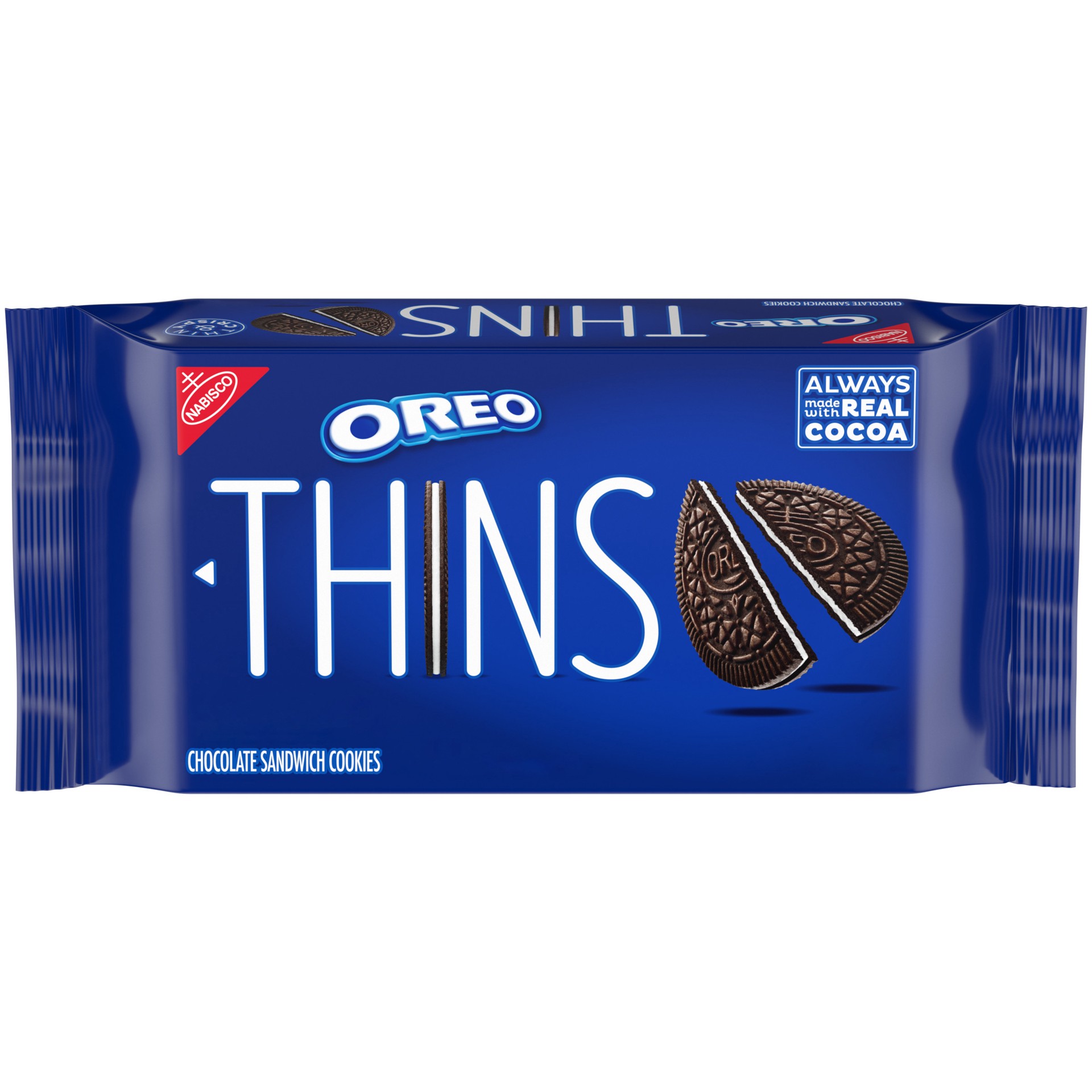 slide 1 of 14, OREO Thins Chocolate Sandwich Cookies, 9.21 oz, 9.21 oz