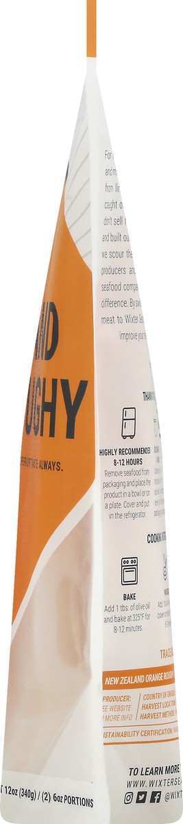 slide 5 of 9, Wixter Seafood New Zealand Orange Roughy 2 ea, 2 ct