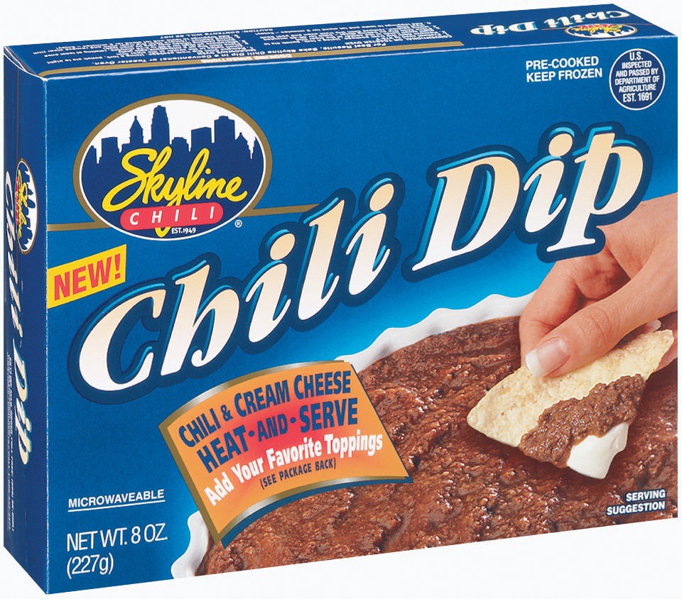 slide 2 of 3, Skyline Chili Dip, 8 oz