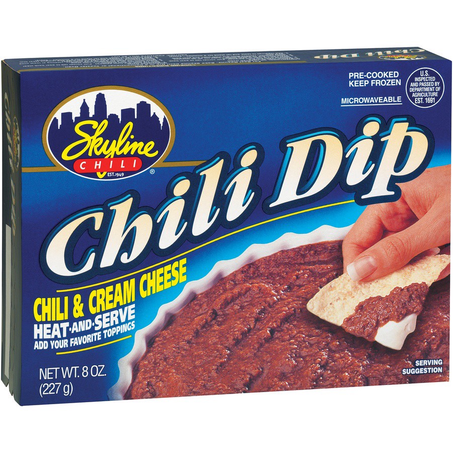 slide 1 of 3, Skyline Chili Dip, 8 oz