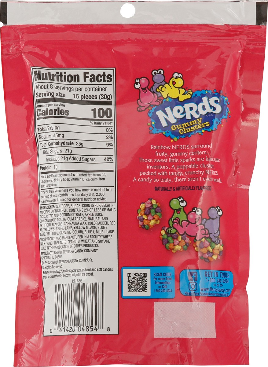 slide 5 of 13, Nerds Rainbow Gummy Clusters Rainbow Candy 8 oz, 8 oz