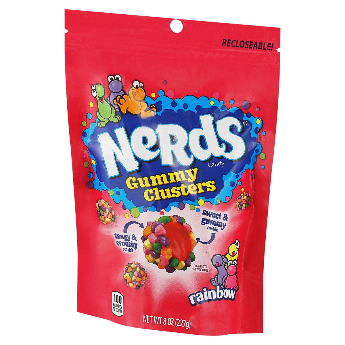 slide 12 of 13, Nerds Rainbow Gummy Clusters Rainbow Candy 8 oz, 8 oz