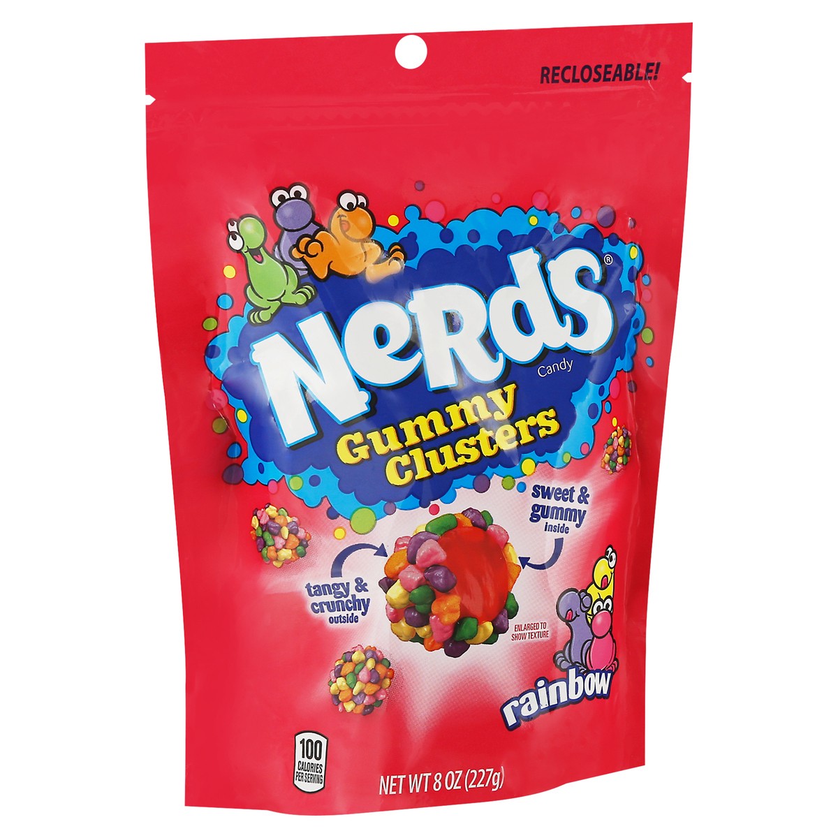 slide 13 of 13, Nerds Rainbow Gummy Clusters Rainbow Candy 8 oz, 8 oz