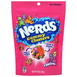 Nerds Rainbow Gummy Clusters Rainbow Candy 8 oz
