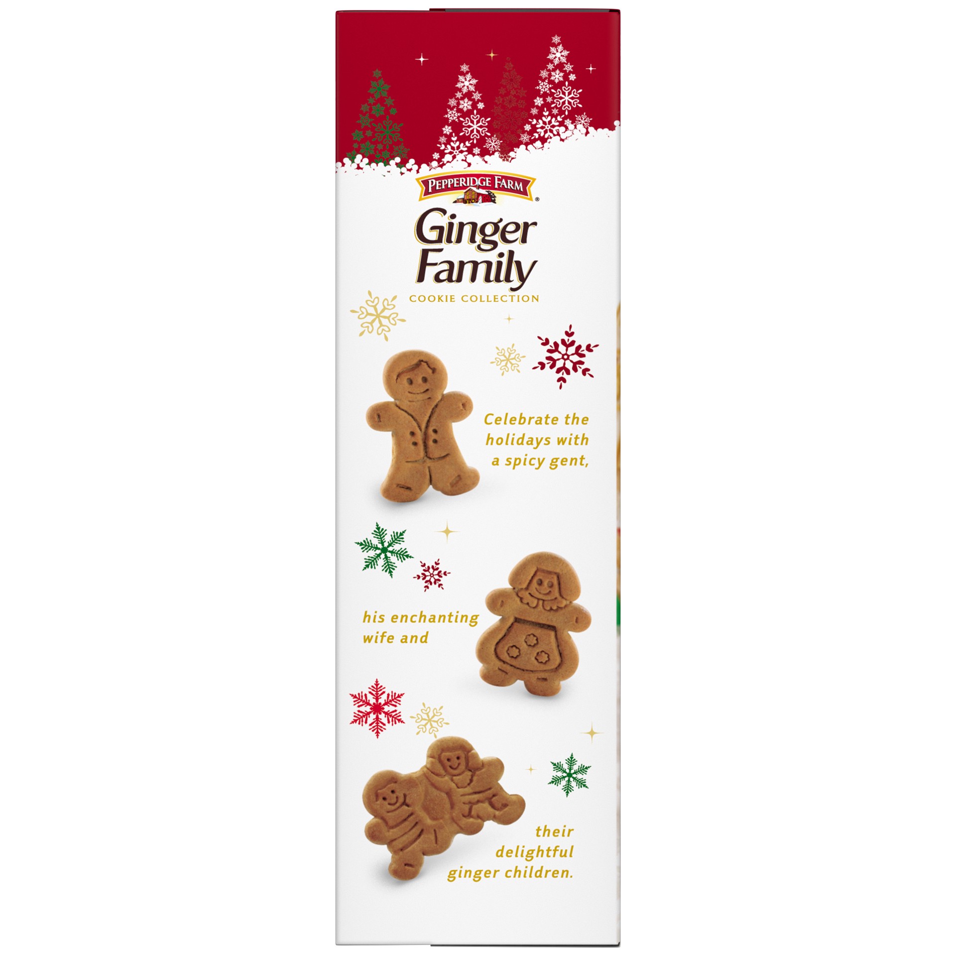 slide 4 of 5, Pepperidge Farm Ginger Family Ginger Cookies Collection, 10.8 oz. Box, 10.9 oz