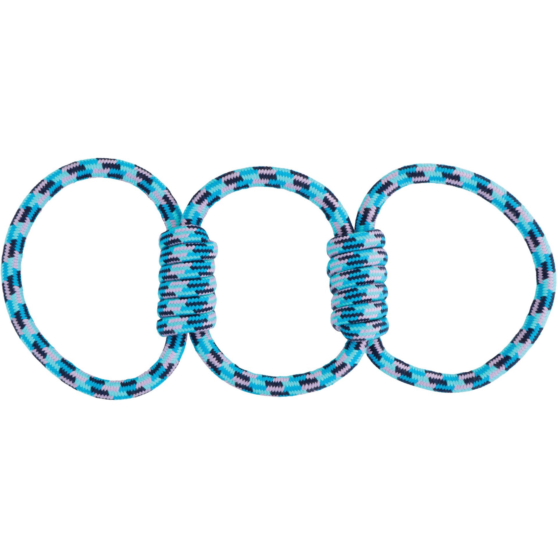 slide 1 of 1, Woof & Whiskers 3 Loop Rope Dog Toy, 1 ct