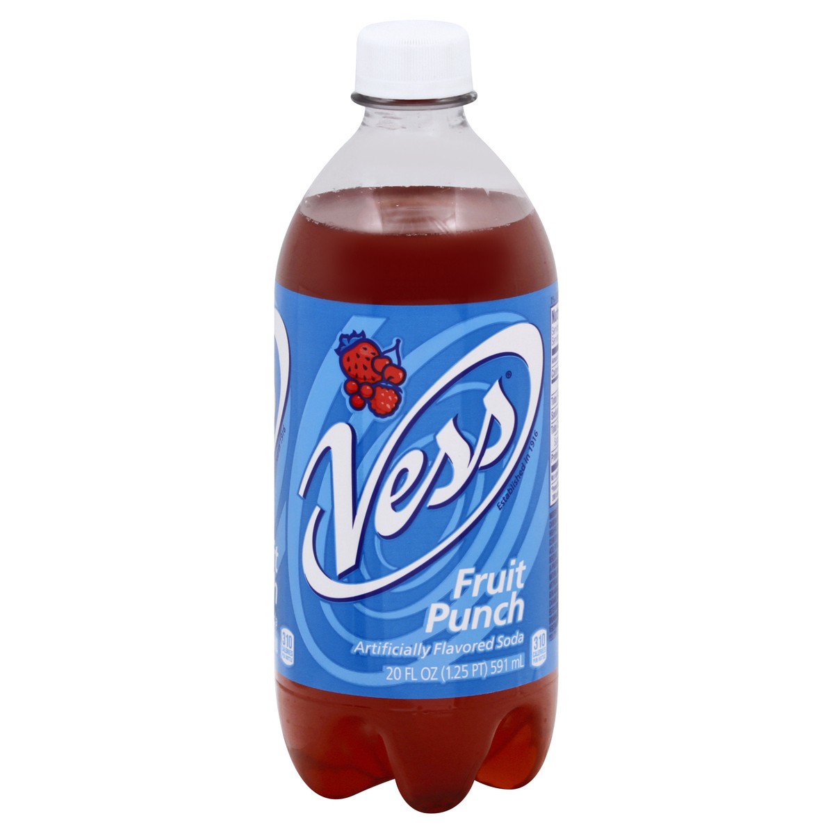 slide 4 of 11, Vess Fruit Punch Soda - 20 fl oz, 20 fl oz