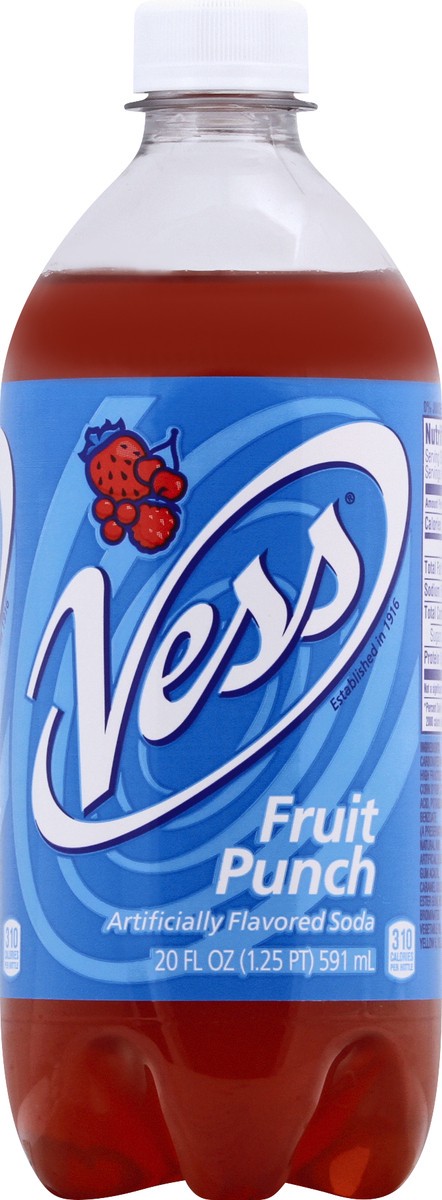 slide 6 of 11, Vess Fruit Punch Soda - 20 fl oz, 20 fl oz