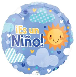 Es Un Niño! Helium Filled Balloon